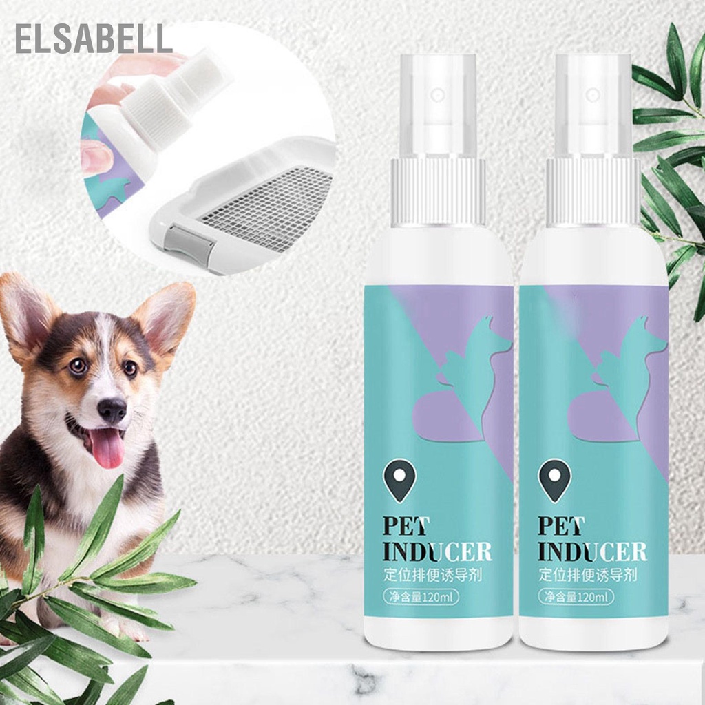 Elsabell. Xịt vệ sinh cho chó đi đúng chỗ theo hướng dẫn Pet Inducer 120ml