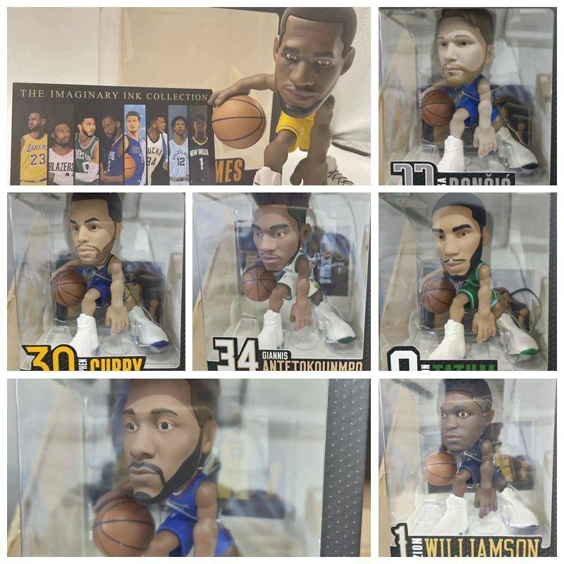 Mô Hình Nhân Vật Antetokounmpo Williamson Leonard Doncic Tatum NBA SY2