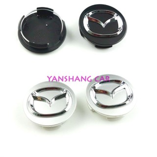 Logo chụp mâm, lazang, vành bánh xe Mazda Chất liệu: Nhựa ABS Đường kính 57mm - Mã MAD57