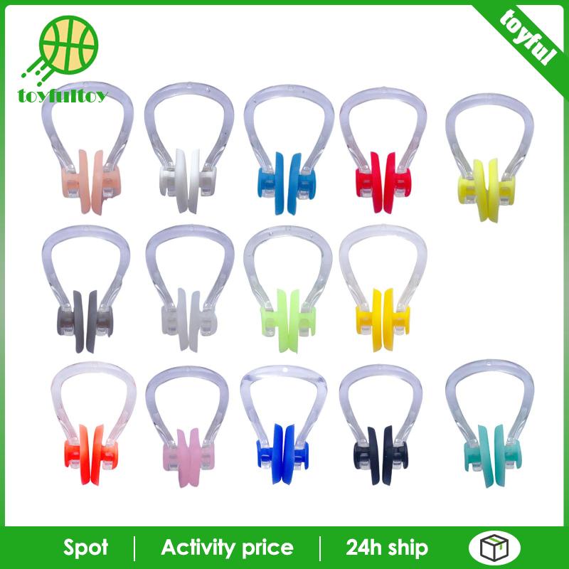 Set 14 Kẹp Mũi Bằng Silicone Bảo Vệ An Toàn Cho Bé Khi Đi Lặn