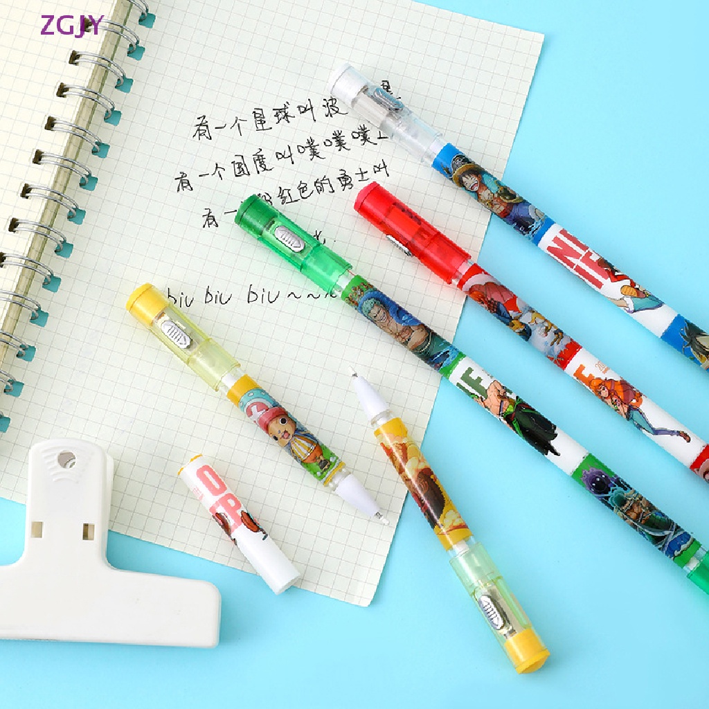 Bút Quay Đồ Chơi ZGJY Hai Đầu Có Đèn Led Phát Sáng Dành Cho Trẻ Em Và Người Lớn Mới