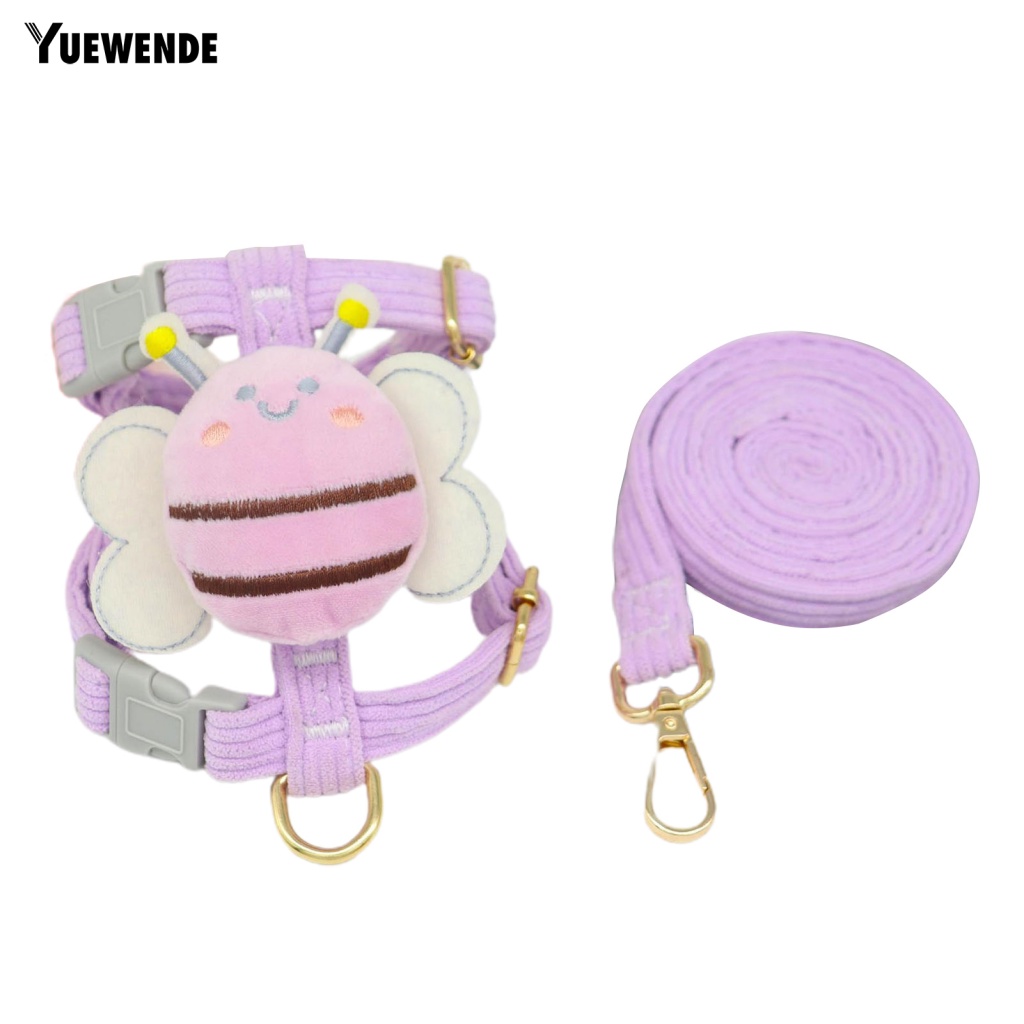 1 Set Dây Dắt Thú Cưng Đi Dạo 2 Kích Cỡ Dễ Điều Chỉnh