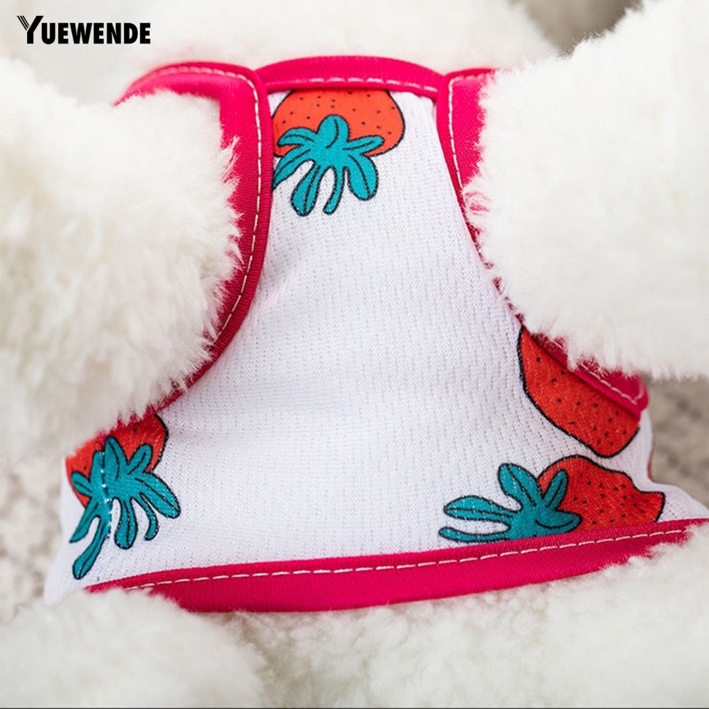 Áo Sát Nách Chống Muỗi Họa Tiết Hoạt Hình Dễ Thương Cho Thú Cưng