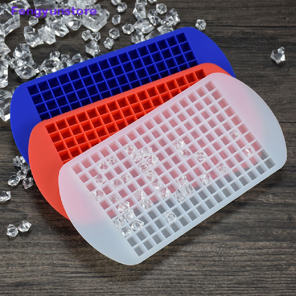 Khay Làm Đá Viên 160 Ngăn Mini Bằng Silicon