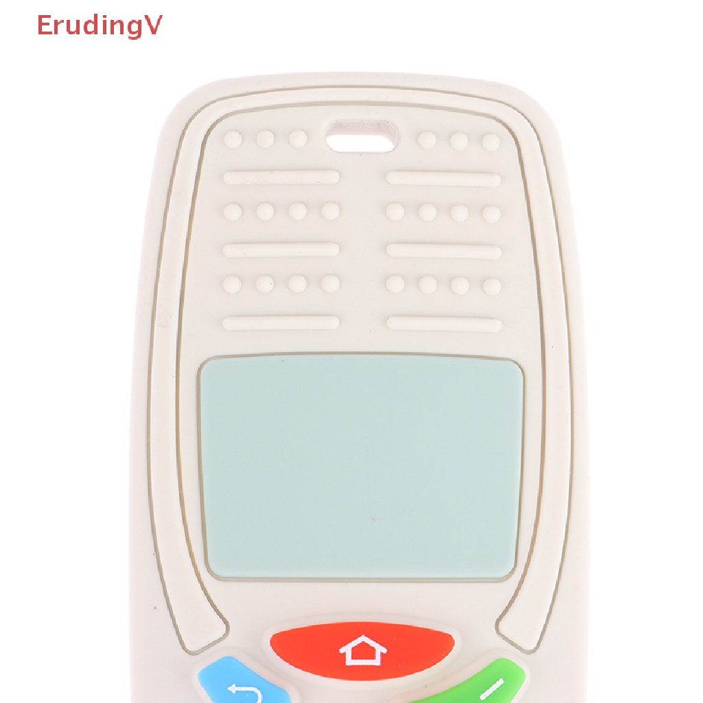 Đồ Chơi Nhai Gặm Hình TV Bằng Silicone Có Điều Khiển Từ Xa Cho Bé Gái