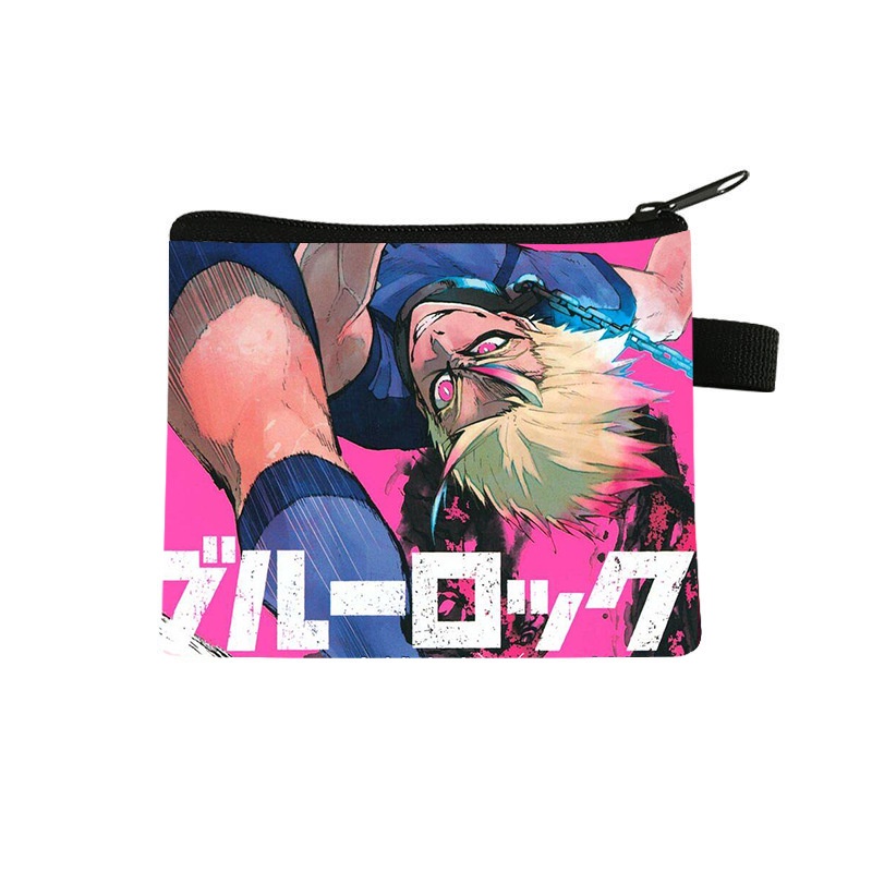 Ví Đựng Thẻ Họa Tiết Hoạt Hình Anime GT2 BLUE LOCK Zero Cho Học Sinh