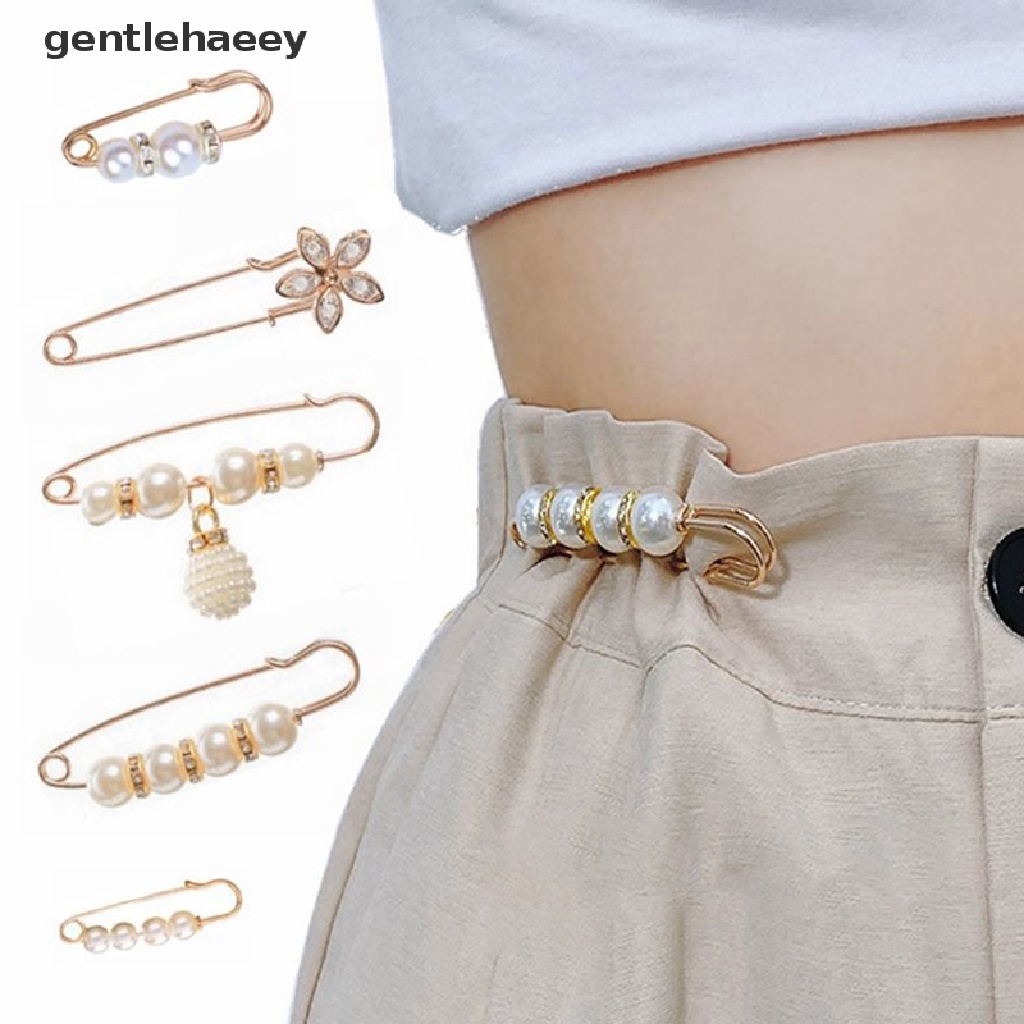 Set 3 Ghim Cài Áo Đính Ngọc Trai Nhân Tạo Thời Trang