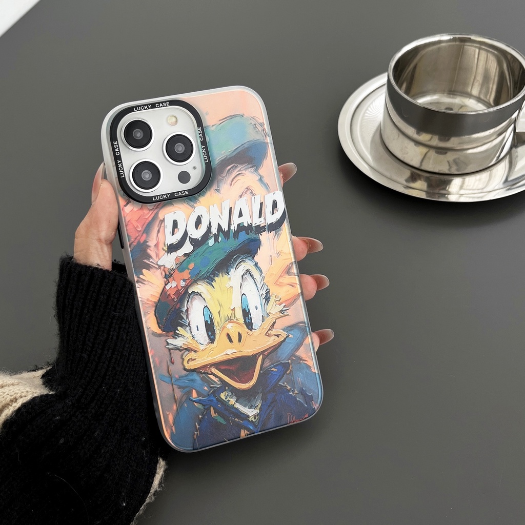 Ốp Điện Thoại TPU Silicon Mềm Chống Sốc Chống Rơi In Hình Tranh Sơn Dầu Cho iPhone 14 13 12 11 PRO MAX