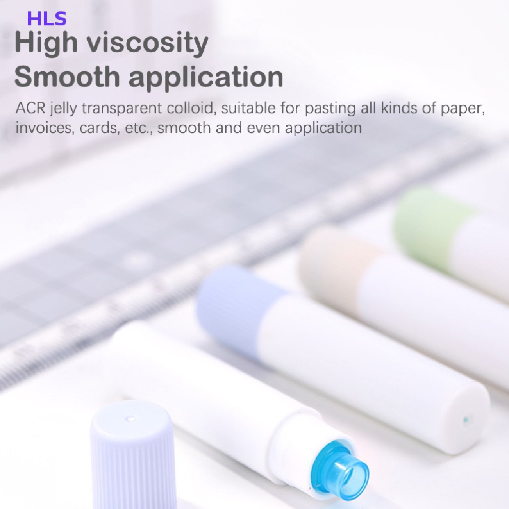 Set 1 / 4 Miếng Dán Màu Thạch / Trơn Nhanh Khô Có Thể Thay Thế Tiện Dụng Cho Học Sinh