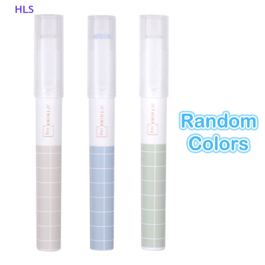 Set 1 / 4 Miếng Dán Màu Thạch / Trơn Nhanh Khô Có Thể Thay Thế Tiện Dụng Cho Học Sinh