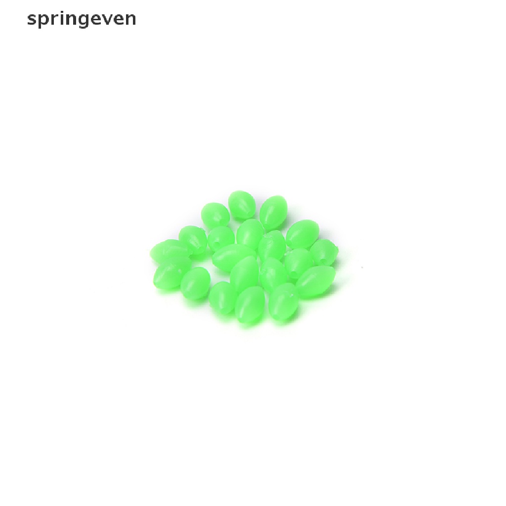 Set 100 Hạt Phát Sáng Hình Oval 5mm / 8mm / 10mm