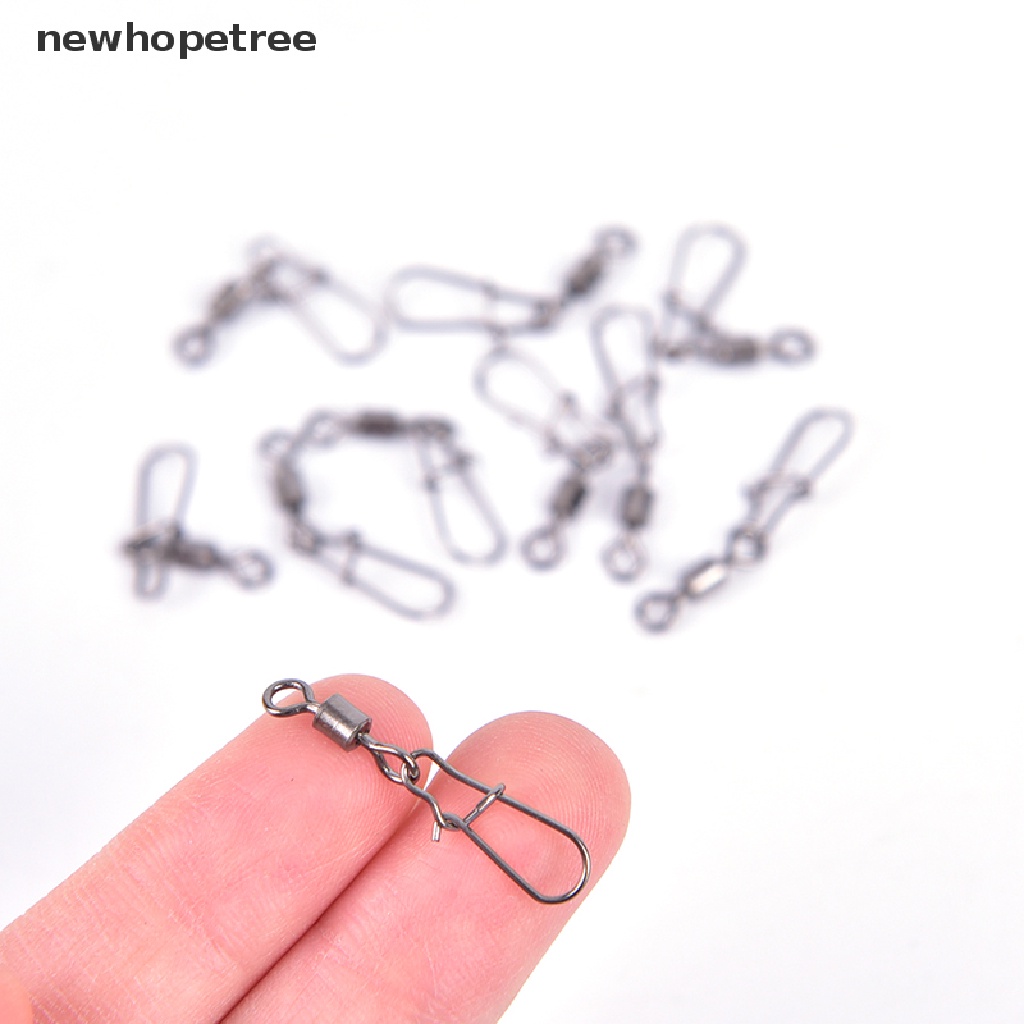 Bộ 10 Móc Câu Cá Có Khớp Khuyên Tiện Dụng