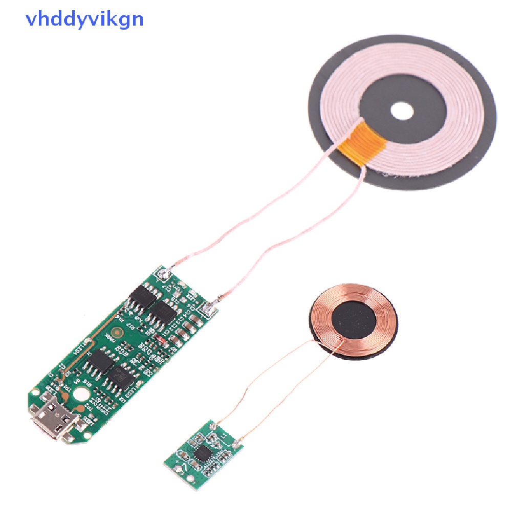 Bảng Mạch Sạc Không Dây PCBA VHDD Thông Dụng Kèm Cuộn Dây DIY