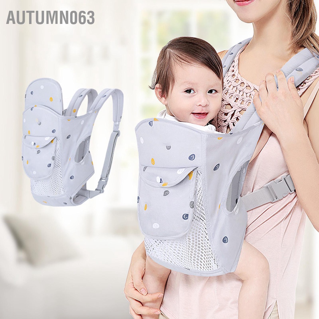 Autumn063 Địu em bé Dây đai dày phía trước Mang lực cân bằng Tránh tổn thương cơ bắp Tiết kiệm công sức trẻ sơ sinh