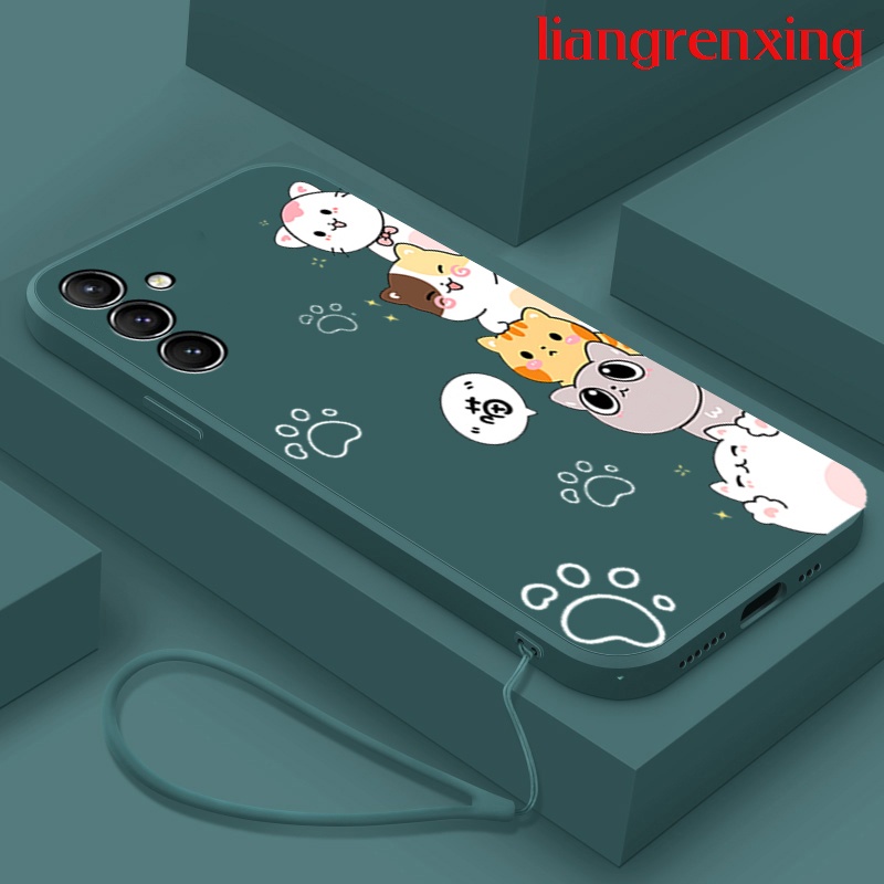 Ốp Điện Thoại Silicon Mềm Chống Sốc In Hình Mèo Hoạt Hình Cho samsung a14 4g samsung a14 5g a14e YTDZMM02