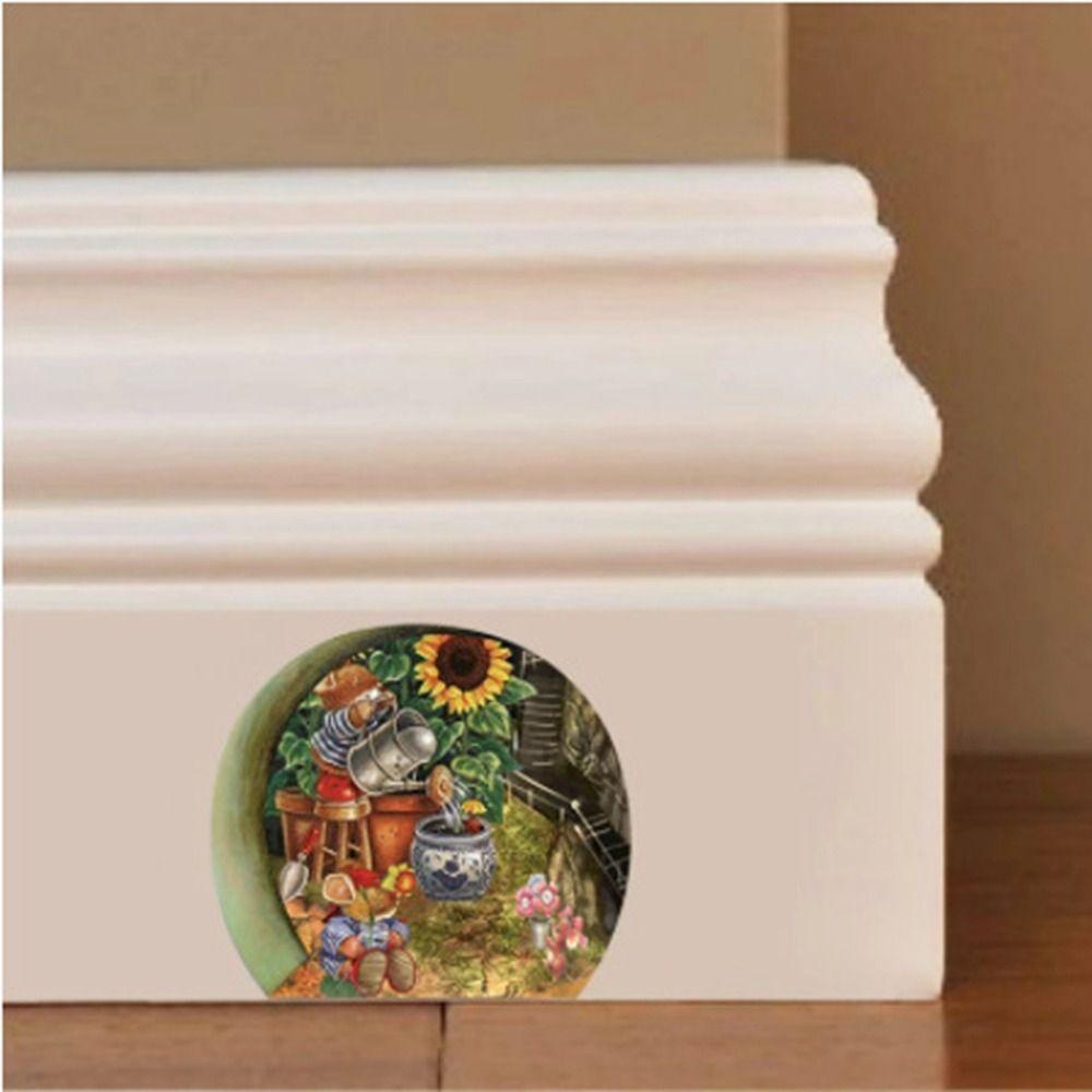 Đề Can Dán Tường Chống Nước In Hình Dễ Thương Vui Nhộn Trang Trí Nhà Trẻ