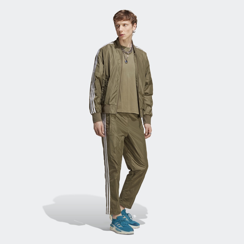 Adidas Phong cách sống Quần Track Pant Parley Adicolor Nam màu xanh lá HS2088