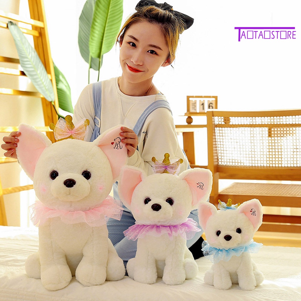 Thú Nhồi Bông Hình Chú Chó Chihuahua Đáng Yêu Thoải Mái Từ Resilience