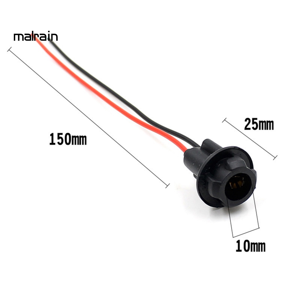 Set 10 Đuôi Đèn T10 Siêu Nhẹ Tiện Dụng Chất Lượng Cao