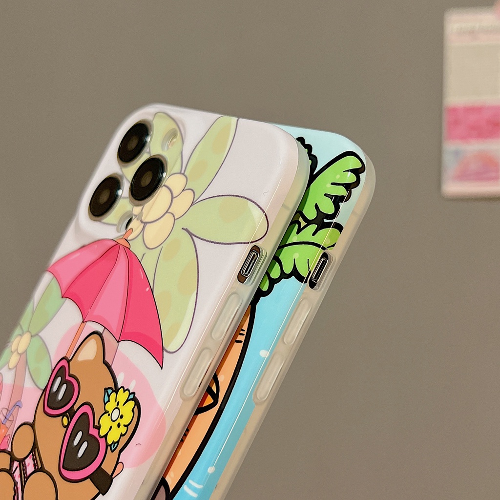 Ốp Điện Thoại tpu Dẻo Họa Tiết Hoạt Hình Sanrio Kèm Vòng Tay &amp; Dây Đeo Cho iPhone 11 13 12 14 PRO MAX