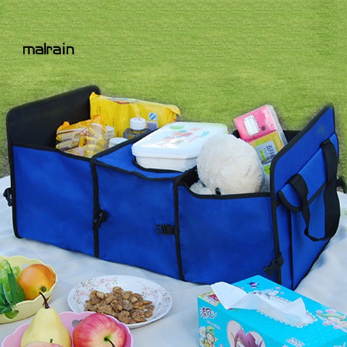 Hộp Đựng Đồ Làm Mát 3 Ngăn Cách Nhiệt Có Thể Gấp Gọn Cho Xe Hơi Xe Tải