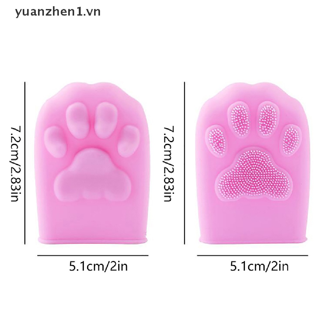 1 Bàn Chải Rửa Mặt Bằng Silicon Mềm