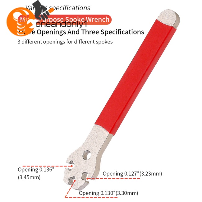 Cờ Lê Mở Rộng Căm Xe Đạp Leo Núi 3.23 / 3.3 / 3.45mm