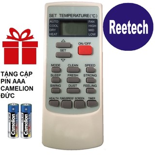 Remote máy lạnh reetech ykr-h002e - điều khiển điều hòa reetech ykr-h002e
