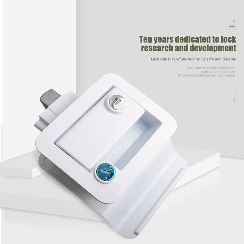 Bộ Khóa Cửa Kép Hình Trụ Bằng Hợp Kim Kẽm Siêu Bền Tiện Dụng