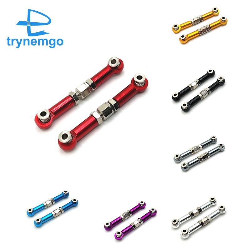 Bộ 2 Thanh Lái Bánh Lái Trước Bằng Kim Loại Cho MJX H16 16207 16208 16209 16210 1 / 16 RC