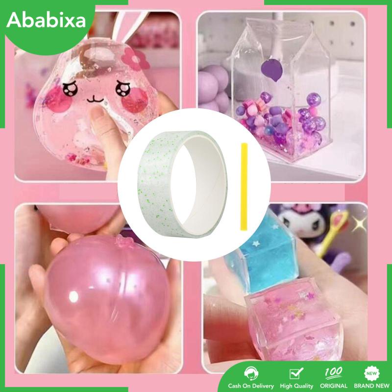 [Ababixa] Đồ Chơi Cuộn Băng Keo Hai Mặt Dính Áp Phích Gắn Bong Bóng DIY