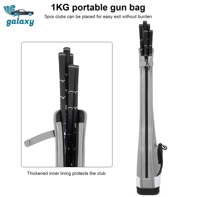 Galaxy Túi Đựng Gậy Đánh Golf Thêu Họa Tiết Lá Phong Độc Đáo Tiện Dụng