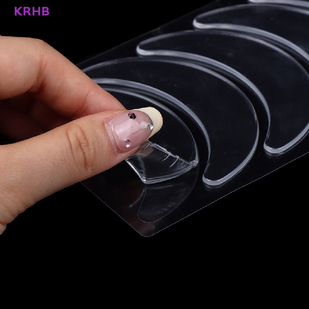 Set 3 Cặp Mặt Nạ Mắt Bằng Silicon Chống Nước Chống Nếp Nhăn Có Thể Tái Sử Dụng