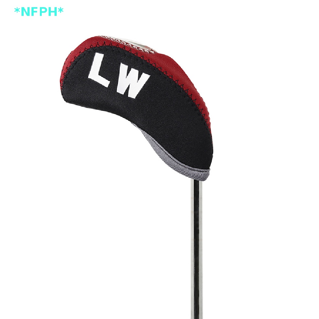 Bộ 12 Bọc Đầu Gậy Đánh Golf Bằng Da PU Thêu Logo Mới