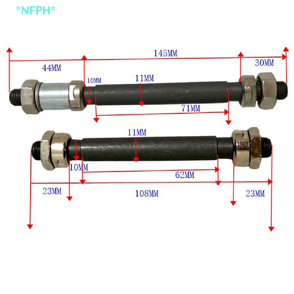 Trục Trước Và Sau Tháo Lắp Nhanh Cho Xe Đạp Leo Núi MTB Mới