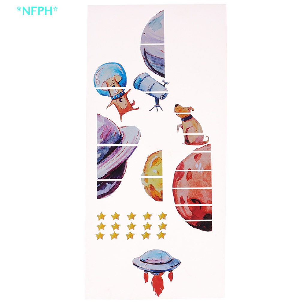 Miếng Dán Trang Trí Đàn Guitar Bass Họa Tiết Không Gian DIY Mới Áo Thun Thiết Kế Mới Năng Động Thời Trang