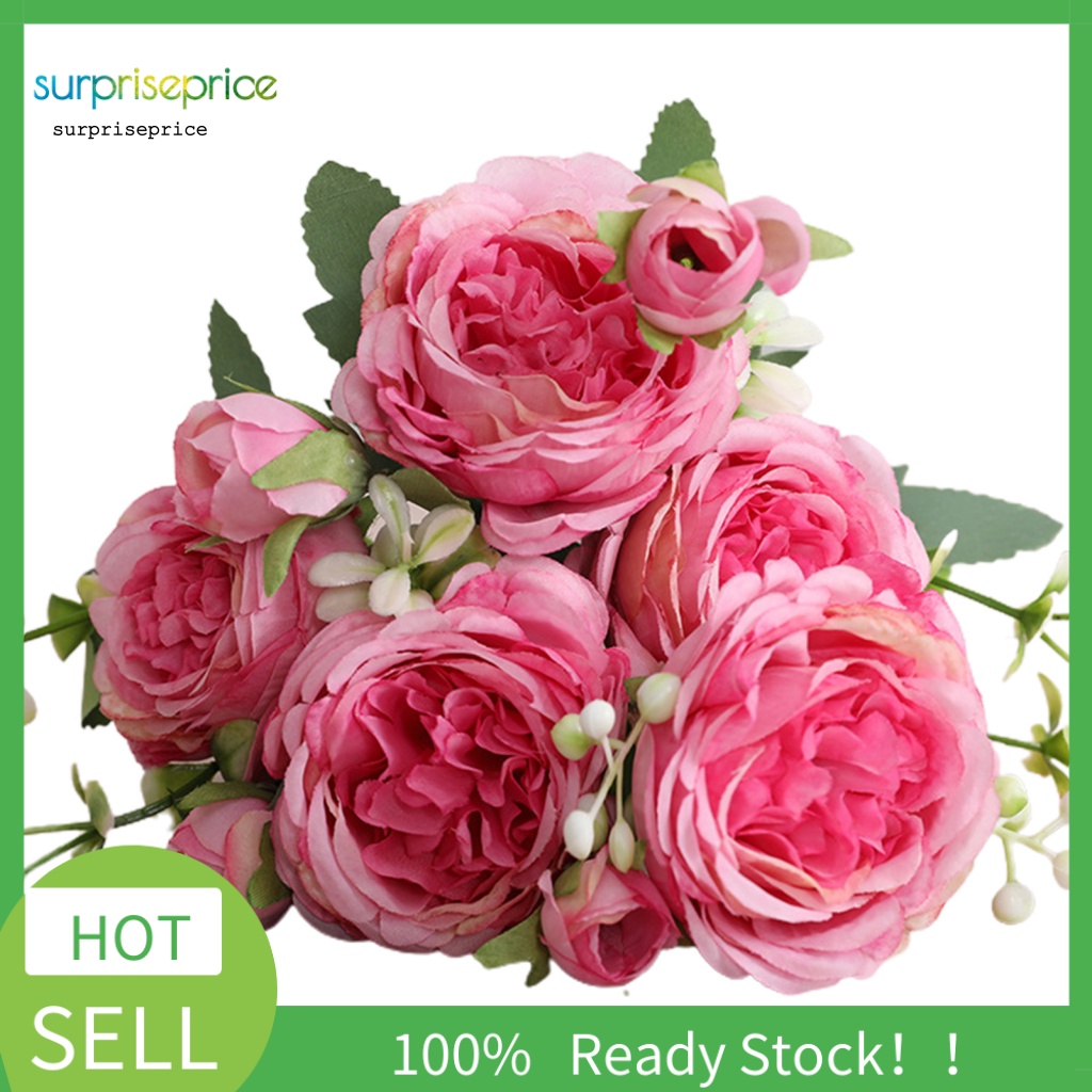 1 Bó Hoa Giả Dùng Trang Trí Tiệc Thân Thiện Với Môi Trường