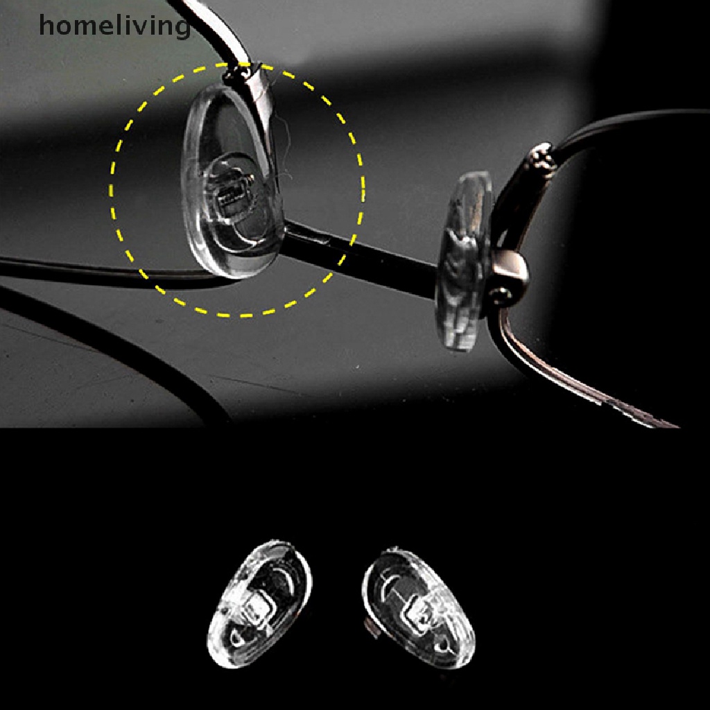 Set 25 Cặp Đệm Mũi Silicon Mềm Chống Trượt Cho Mắt Kính