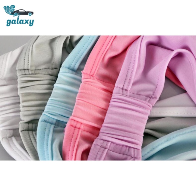 Galaxy Khăn Quàng Cổ Chống Nắng Và Tia UV Bằng Lụa Lạnh Thoáng Khí Nhanh Khô Cho Nam Và Nữ