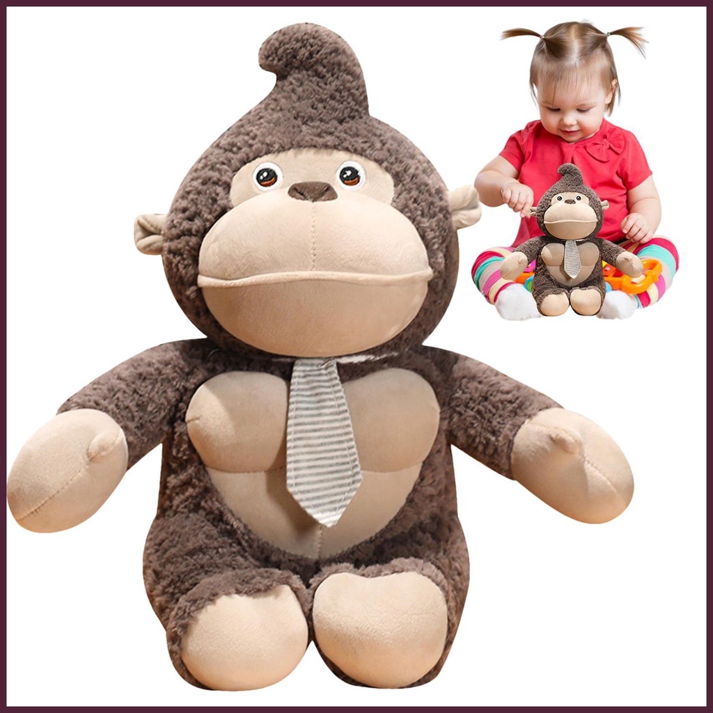 Đồ chơi nhồi bông Hình Gorilla Siêu Mềm Cho Bé