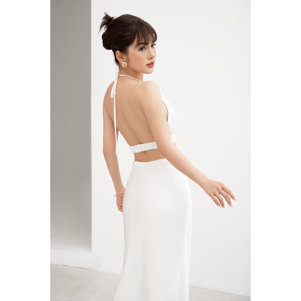 Đầm lụa yếm LUNA