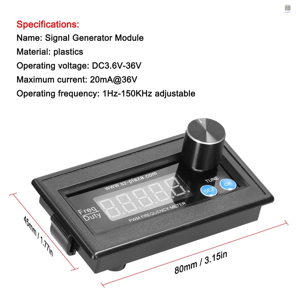 Máy Phát Tín Hiệu Điện Áp 1Hz-150KHz 0-100% PWM