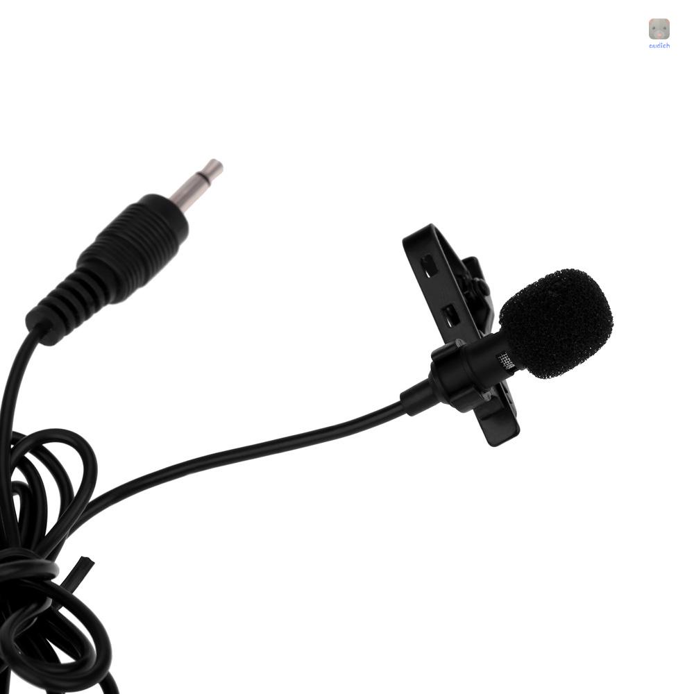 Micro Cài Áo Đầu 3.5mm Có Kẹp Gắn Cổ Áo Tiện Dụng