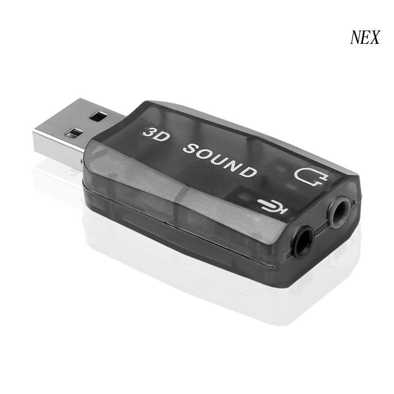 Giắc Chuyển Đổi USB HFR8103 Từ USB Sang Micro 3.5mm Âm Thanh Trực Tiếp 5.1Channel