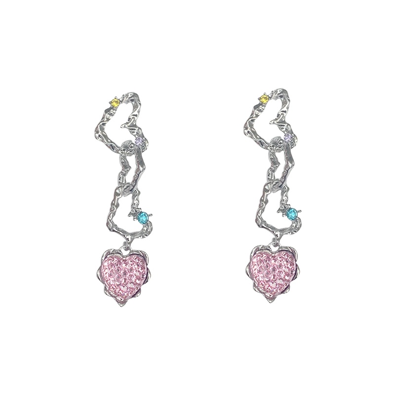 Bông Tai Dáng Dài Phối Tua Rua Thời Trang Hàn Quốc Sang Trọng Cho Nữ