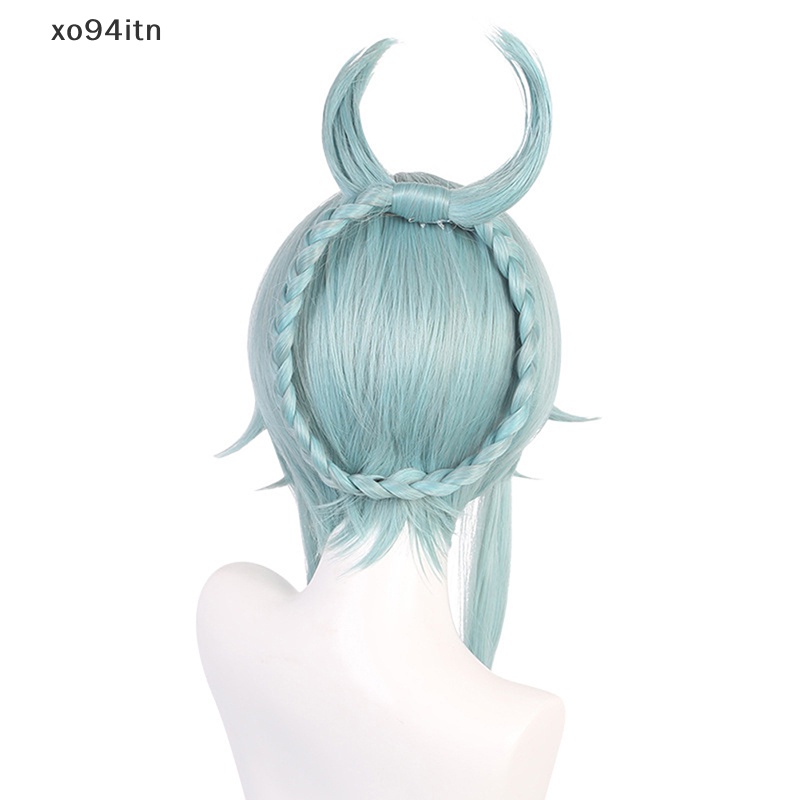 Tóc Giả Thẳng Chịu Nhiệt Hóa Trang Nhân Vật Genshin Va Chạm