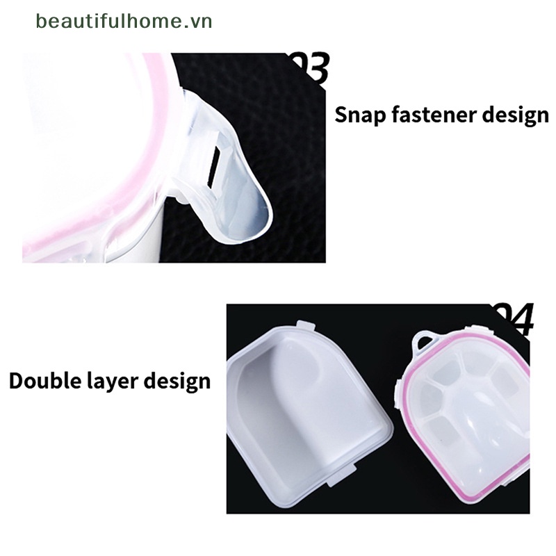 Bát Ngâm Móng Bằng Nhựa Dày Dặn Tiện Dụng