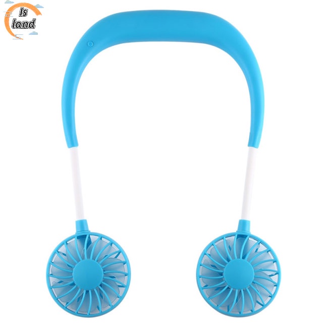 Quạt Thể Thao Mini Đeo Cổ Đa Năng Có Thể Sạc Lại Bằng Cổng USB
