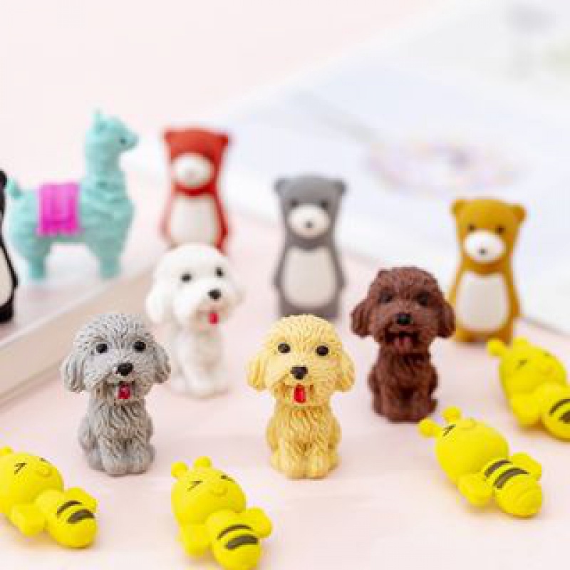 Cục Tẩy Hình Xe Máy Hoạt Hình Sáng Tạo