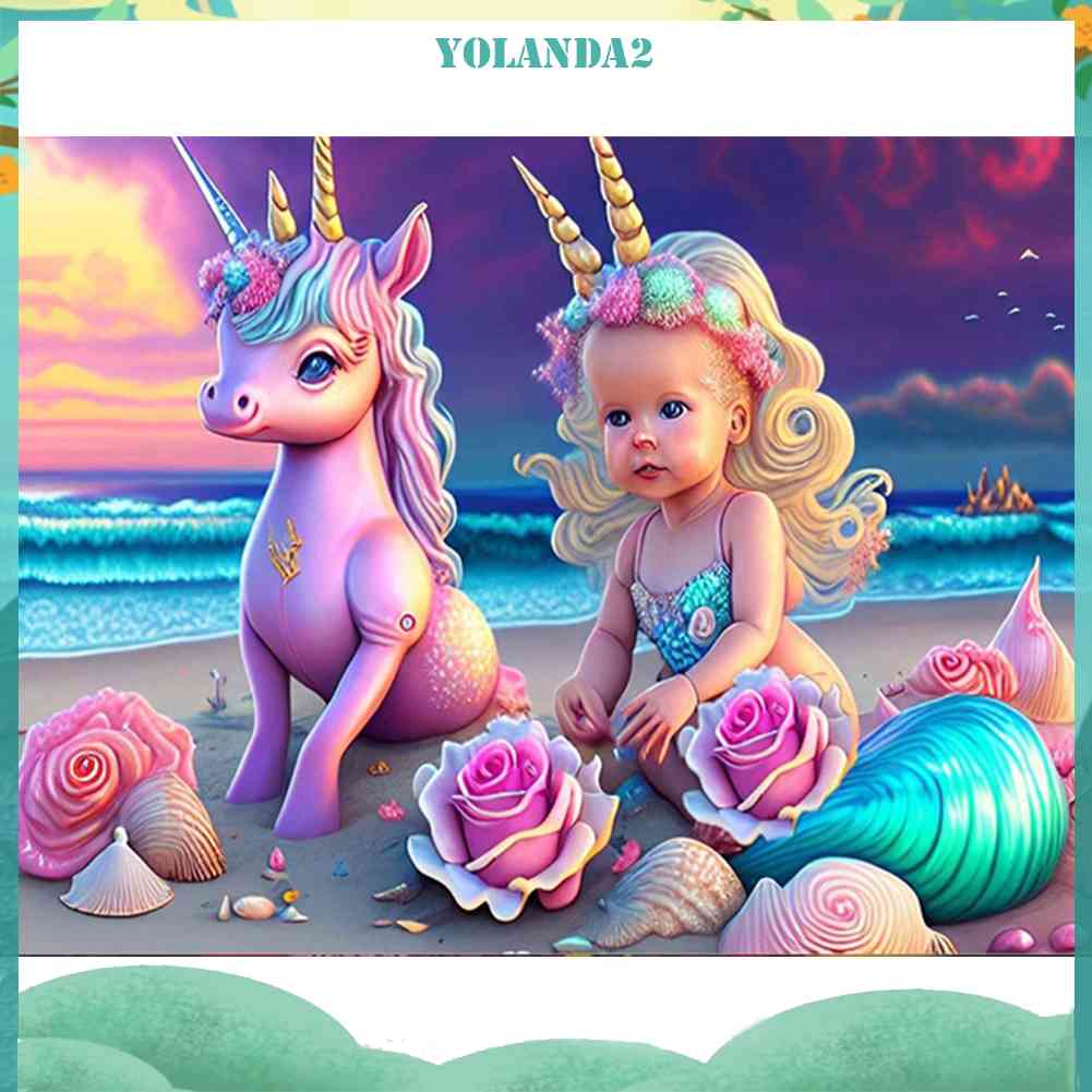 Tranh Đính Đá Kim Cương Toàn Bộ 5D DIY Hình Vẽ Trẻ Em Trang Trí Nhà Cửa